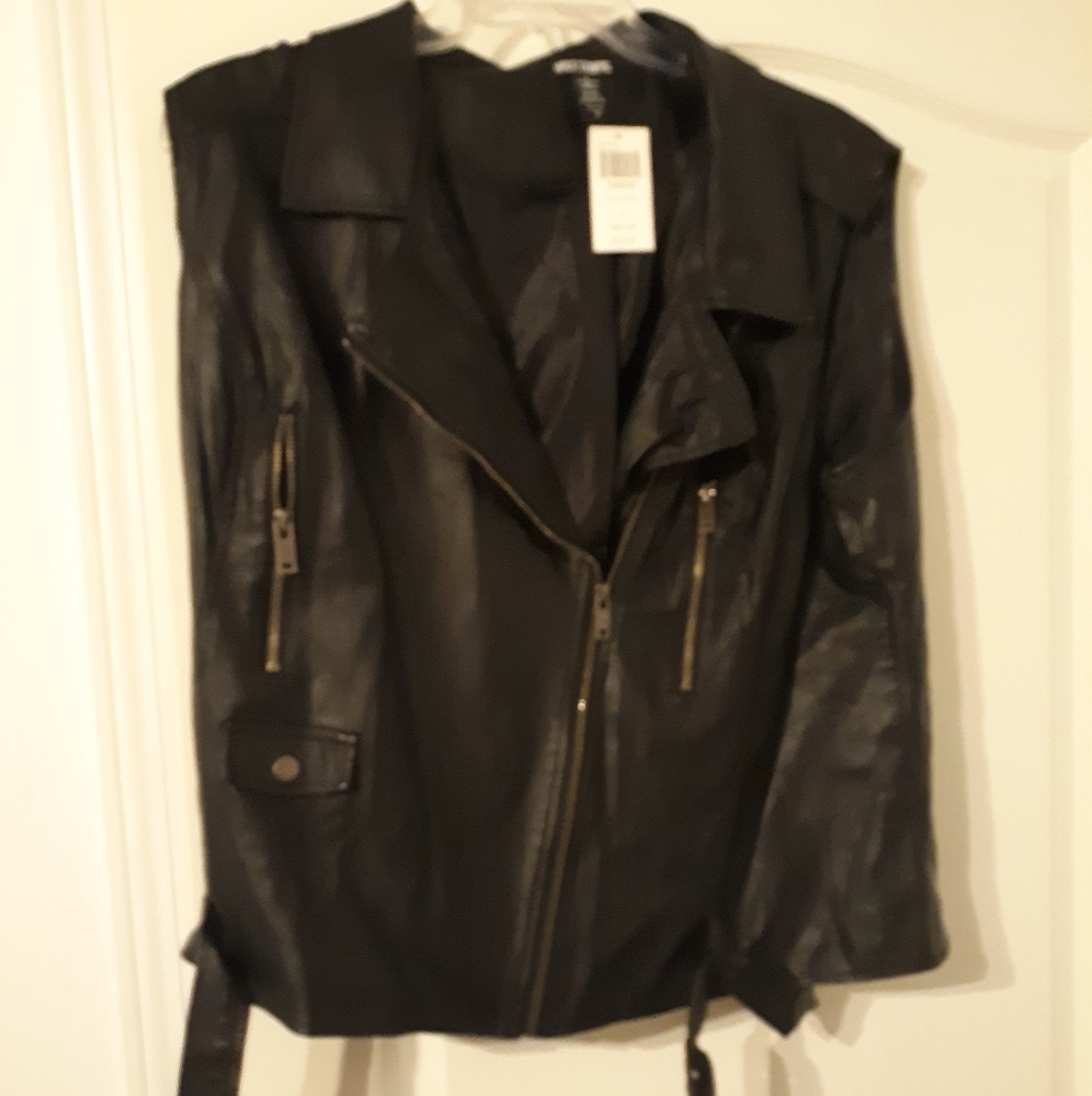 Hot Topic Leather Vest